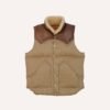 Rocky Mountain Featherbed for Drake's Brown Waxed Cotton Christy jacket